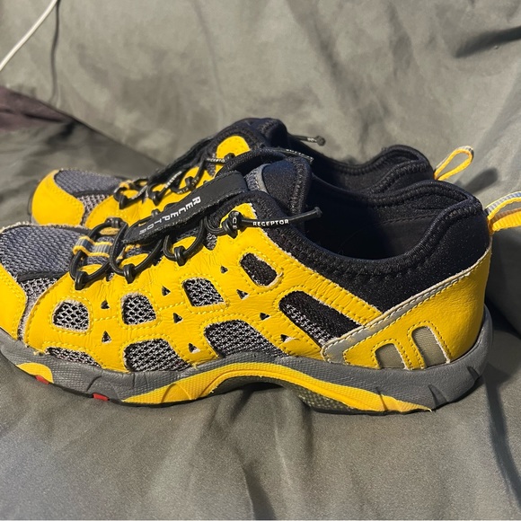 ECCO Other - ECCO Receptor Women's Hiking Shoes Size 8-8.5 yellow black gray